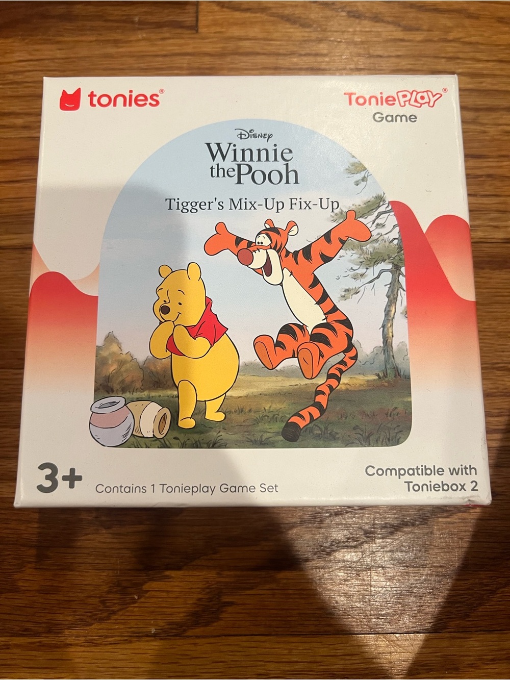 Tonies Winnie the Pooh: Tigger's Mix-Up Fix-Up ToniePlay Game (White/Red)